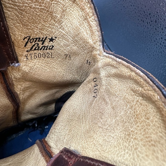 Tony Lama TLX Women’s XT5002L Western Cowboy Boots Waterproof 7.5B - Picture 5 of 6